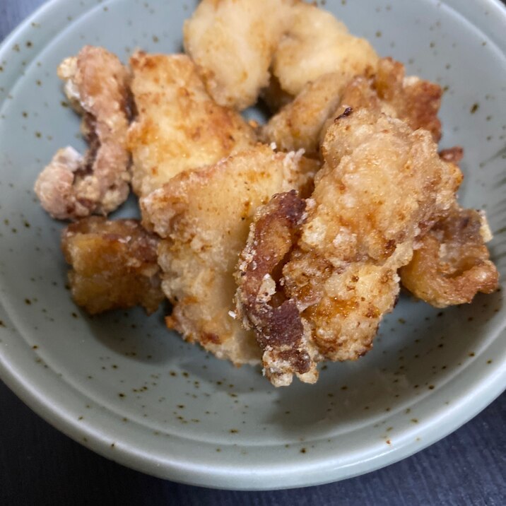 お弁当やおつまみにも！鶏胸肉ガッツリから揚げ